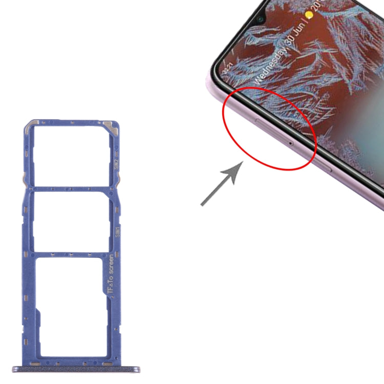 For Nokia G10 Original SIM + SIM + Micro SD Card Tray