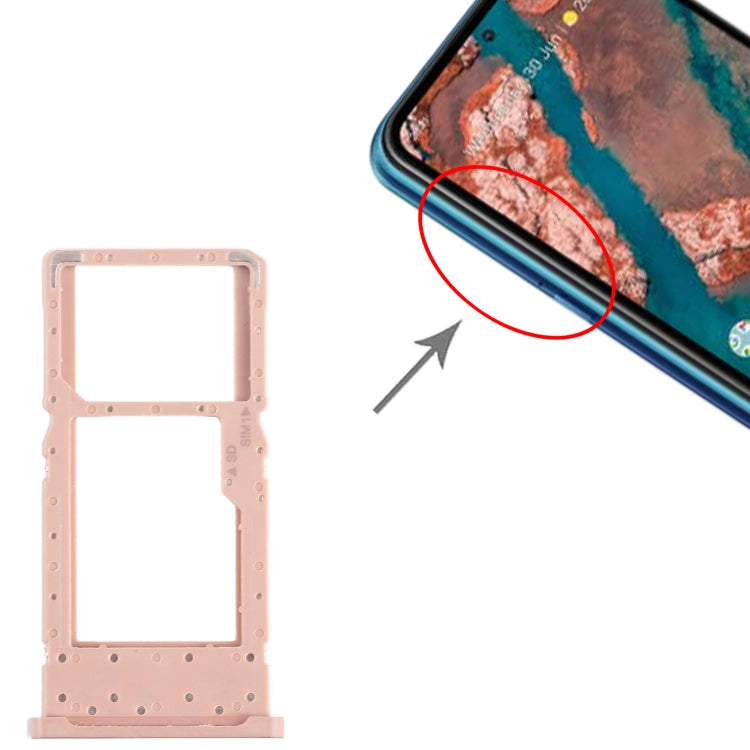 For Nokia X20 Original SIM + SIM / Micro SD Card Tray, For Nokia X20