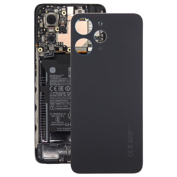 Coque arrière de batterie en verre OEM pour Xiaomi Redmi 12 4G