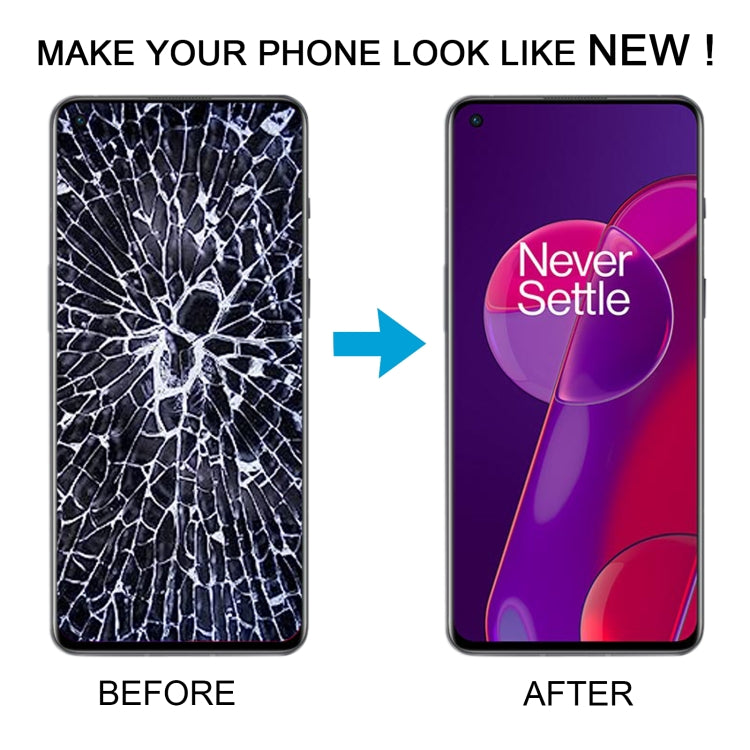 For OnePlus 9RT 5G MT2110 AMOLED Original LCD Screen Digitizer Full Assembly with Frame