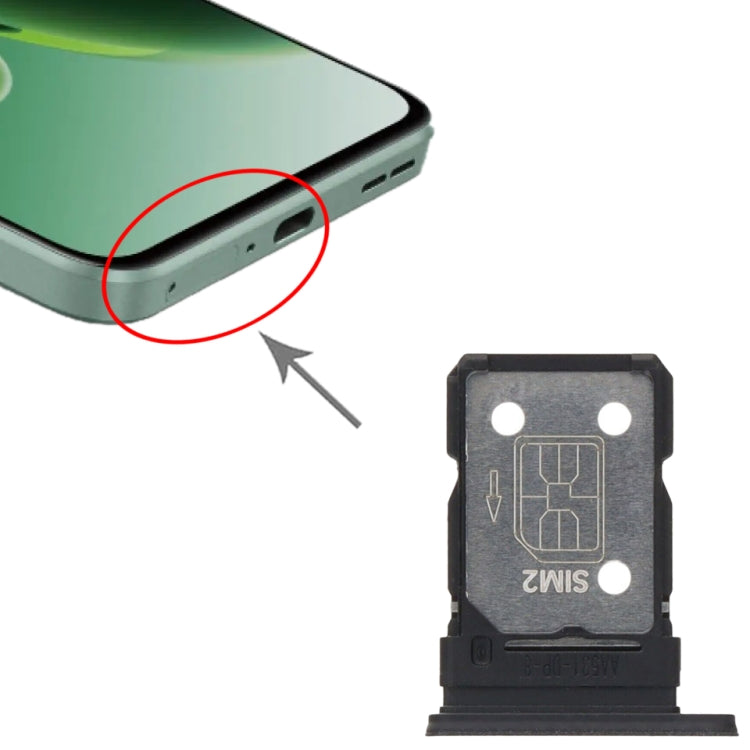 For OnePlus Nord 3 5G SIM + SIM Card Tray