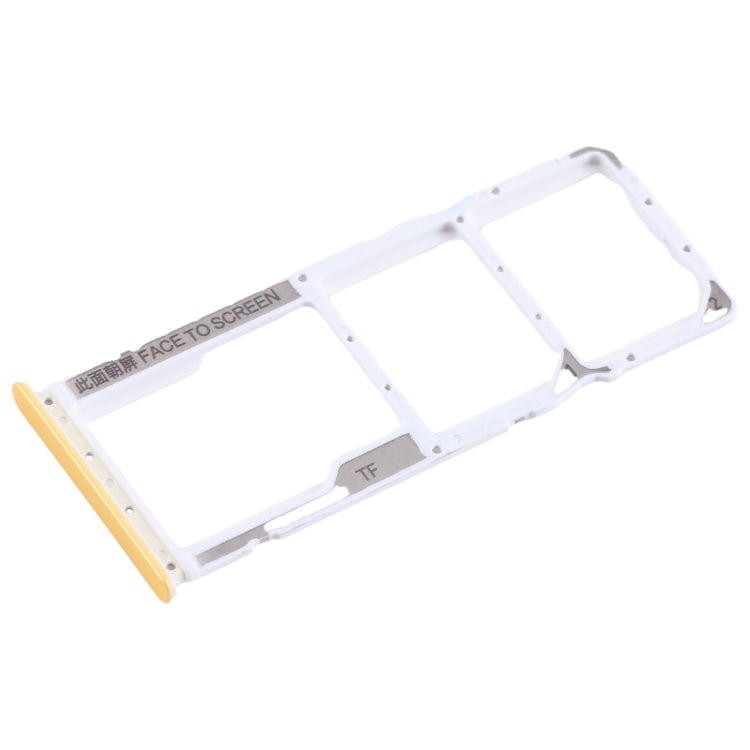 For Xiaomi Poco M4 Pro SIM Card Tray + SIM Card Tray + Micro SD Card Tray