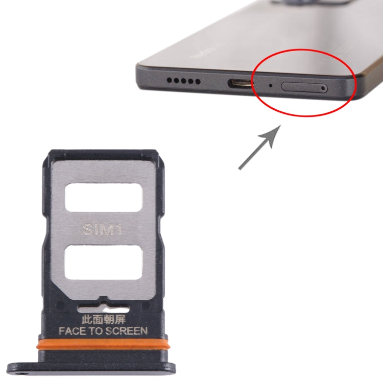 For Xiaomi Redmi Note 12 Pro 5G SIM Card Tray + SIM Card Tray, For Xiaomi Redmi Note 12 Pro 5G