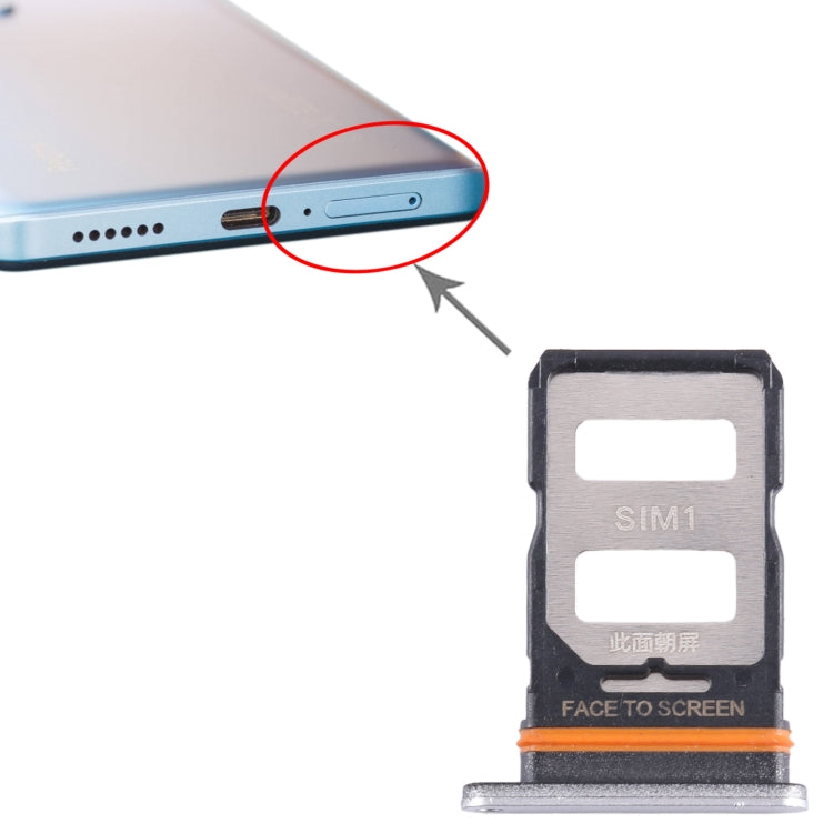 For Xiaomi Redmi Note 12 Pro+ 5G SIM Card Tray + SIM Card Tray