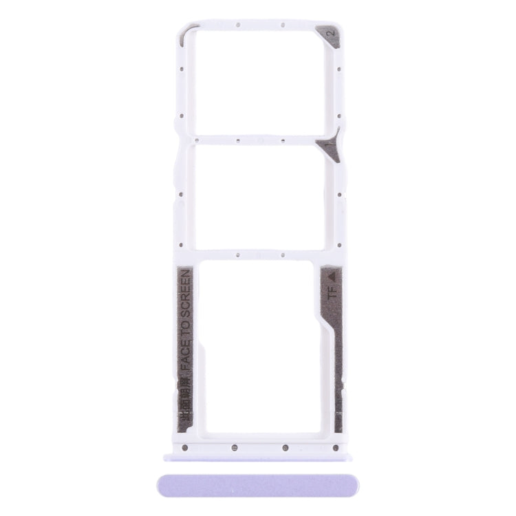 Bandeja para tarjeta SIM + bandeja para tarjeta SIM + bandeja para tarjeta Micro SD para Xiaomi Poco C55