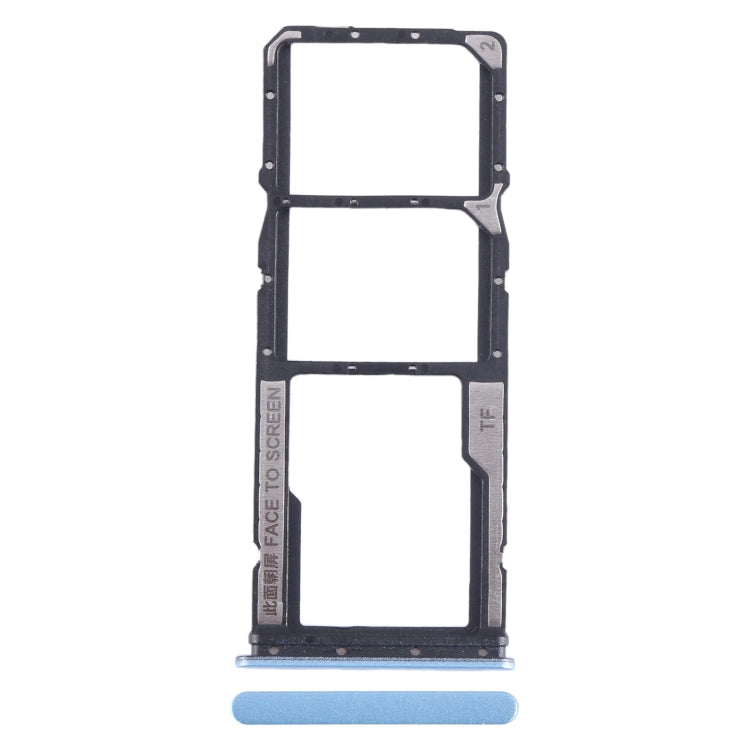 For Xiaomi Redmi Note 12s SIM Card Tray + SIM Card Tray + Micro SD Card Tray