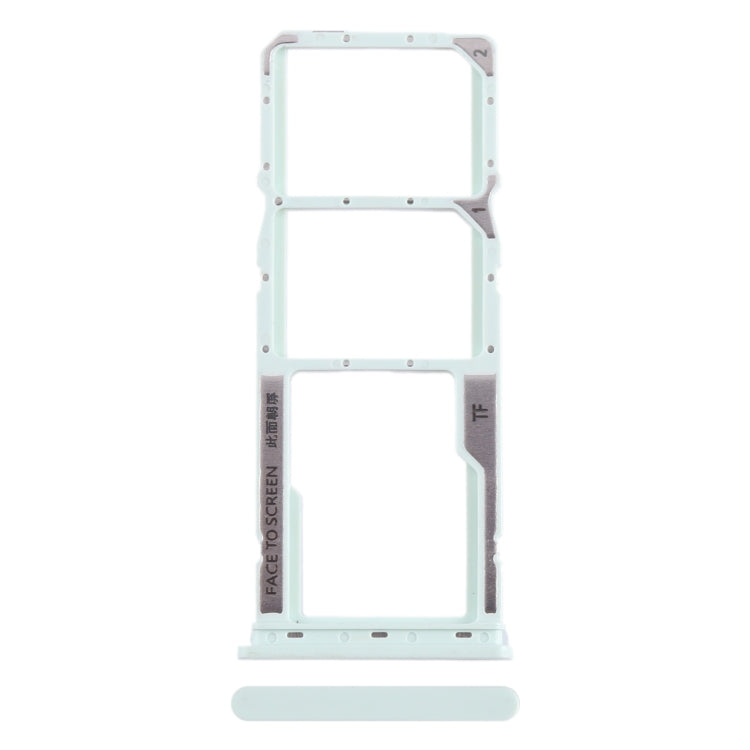 For Xiaomi Poco C51 SIM Card Tray + SIM Card Tray + Micro SD Card Tray