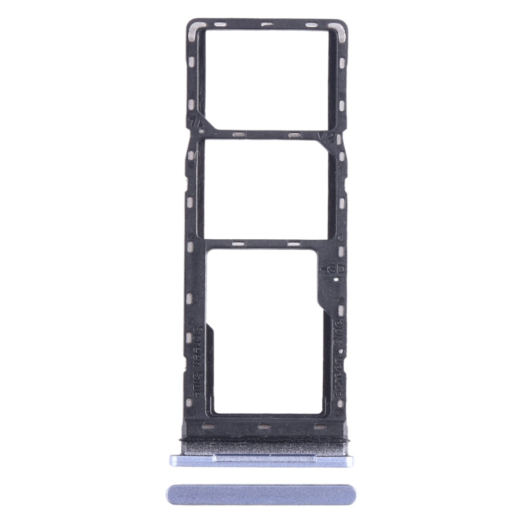For Tecno Pova 2 SIM Card Tray + SIM Card Tray + Micro SD Card Tray