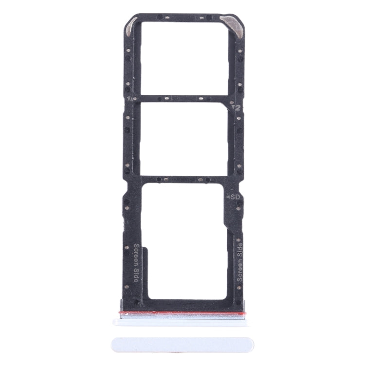 For Tecno Spark 10 Pro KI7 SIM Card Tray + SIM Card Tray + Micro SD Card Tray