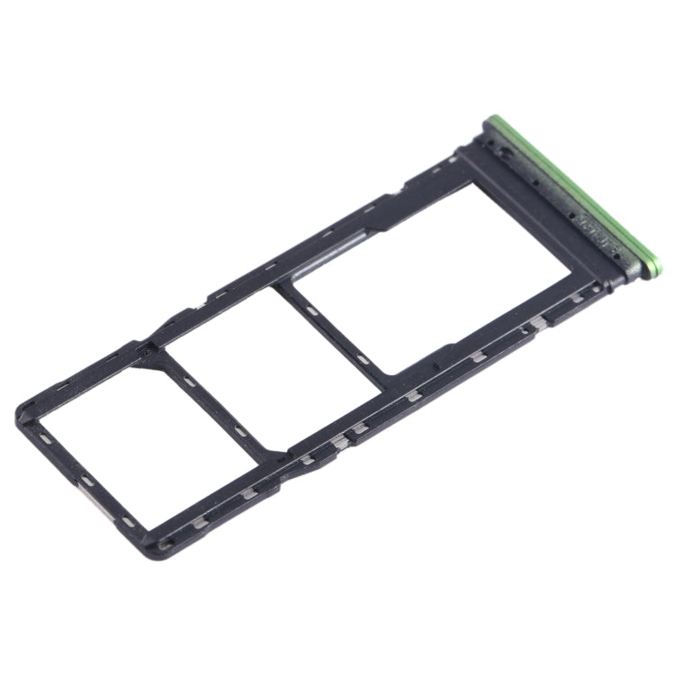 For Infinix Hot 12 X6817 SIM Card Tray + SIM Card Tray + Micro SD Card Tray