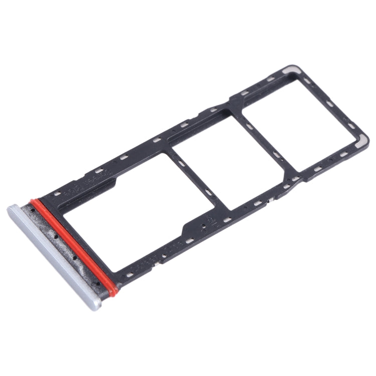 For Infinix Hot 12 Play SIM Card Tray + SIM Card Tray + Micro SD Card Tray