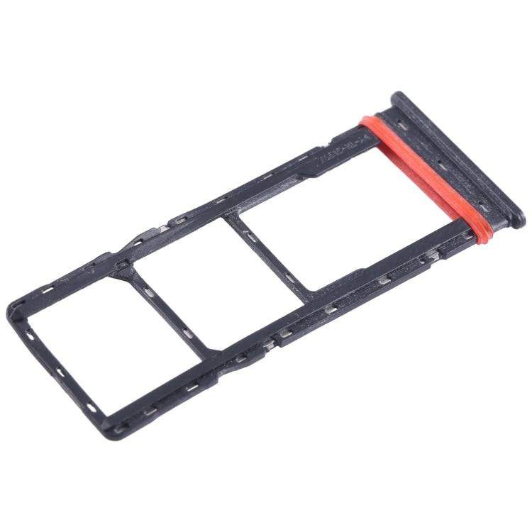 For Infinix Smart 7 X6515 SIM Card Tray + SIM Card Tray + Micro SD Card Tray