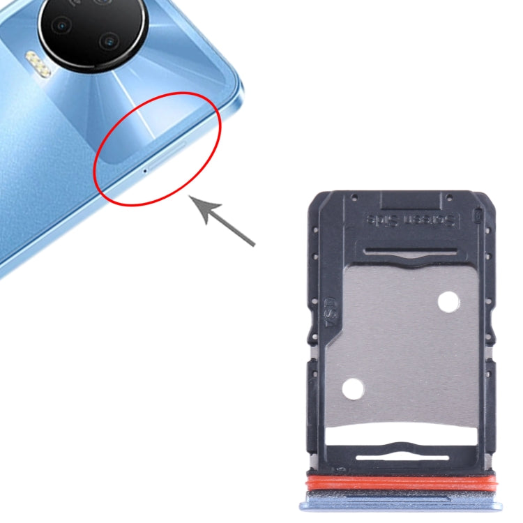 Pour Infinix Note 12 Pro 4G, plateau pour carte SIM + plateau pour carte SIM + plateau pour carte Micro SD, pour Infinix Note 12 Pro 4G