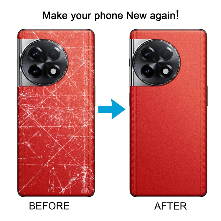 For OnePlus 11R CPH2487 Battery Leather Back Cover