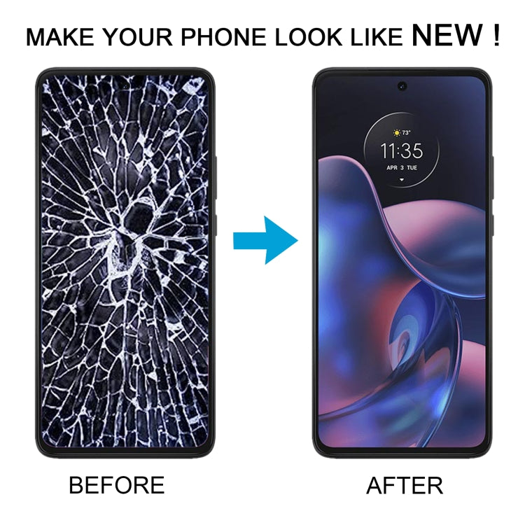 For Motorola Edge 2022 OEM LCD Screen Digitizer Full Assembly with Frame