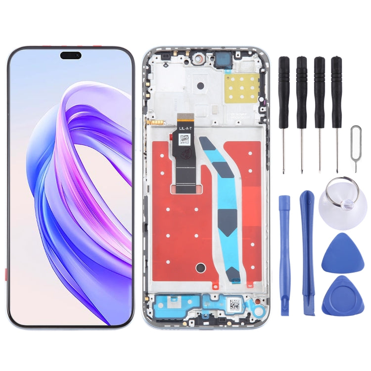 For Honor X50i+ Original LCD Screen Digitizer Full Assembly with Frame, For Honor X50i+ (Original)