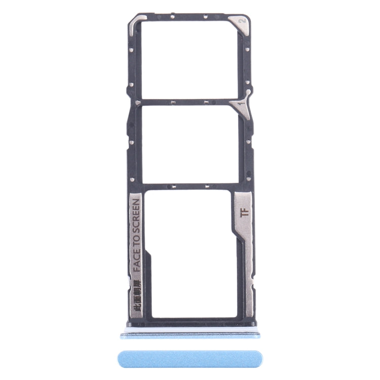 For Xiaomi Redmi Note 12 4G SIM Card Tray + SIM Card Tray + Micro SD Card Tray