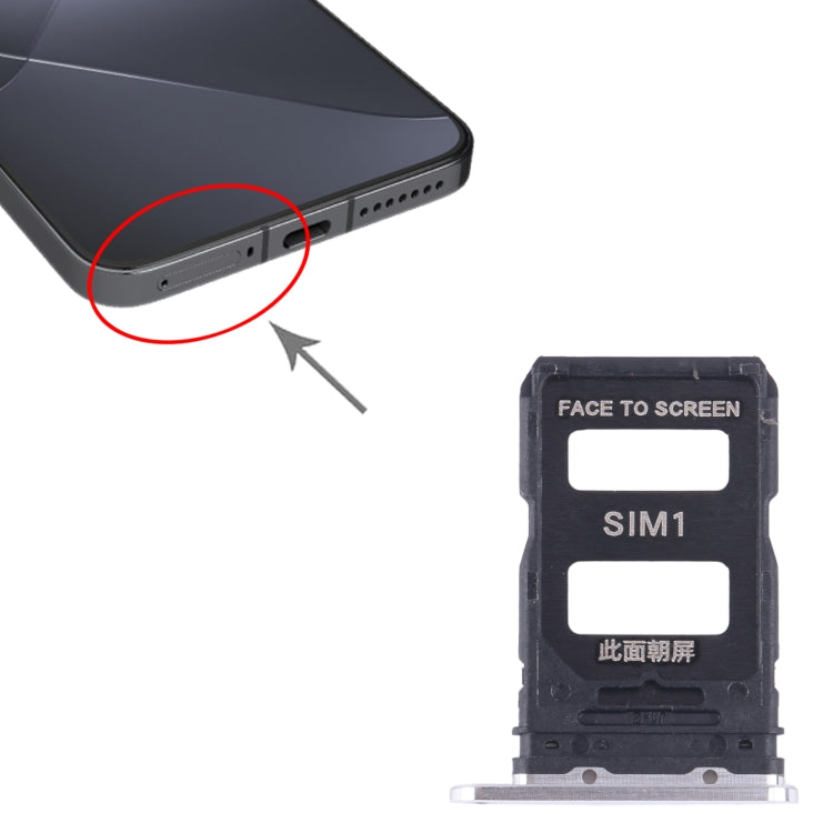 For Xiaomi 14 SIM Card Tray + SIM Card Tray, For Xiaomi 14