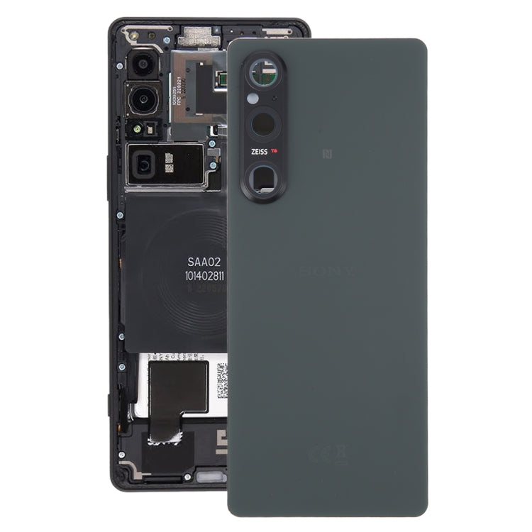 For Sony Xperia 1 V Original Battery Back Cover with Camera Lens Cover