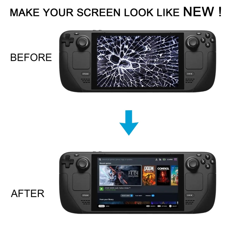 For Steam Deck 2 Original HD Version LCD Screen with Digitizer Full Assembly