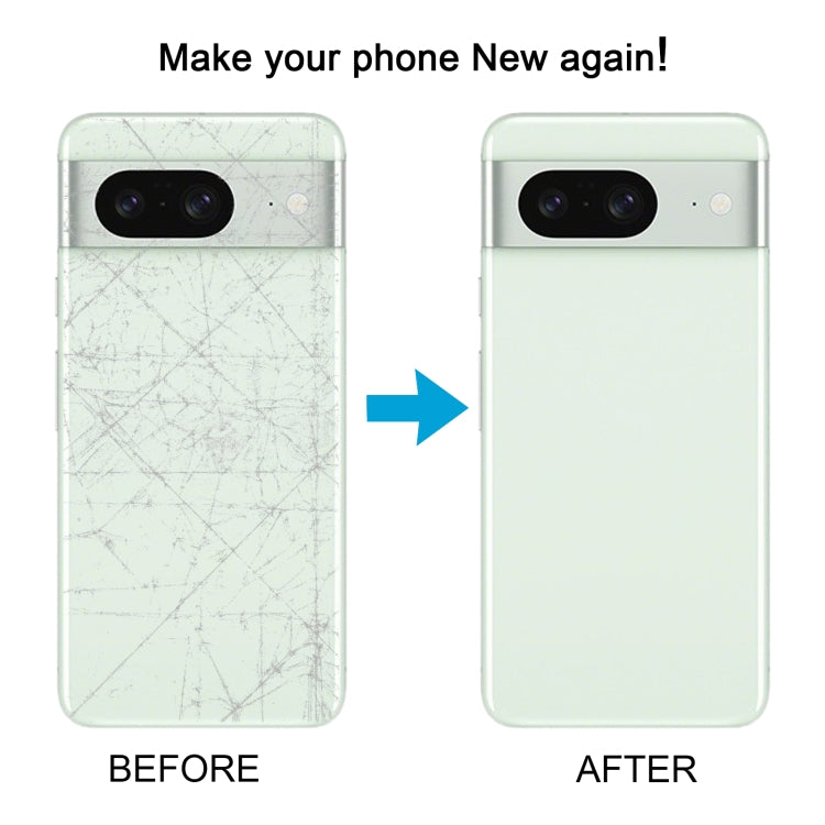 For Google Pixel 8A Battery Back Cover with Camera Lens Cover