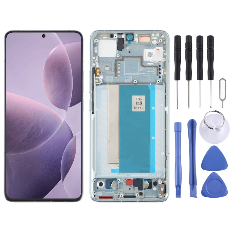For Xiaomi Redmi K70 Original AMOLED Material LCD Screen Digitizer Full Assembly with Frame, For Xiaomi Redmi K70 (Original)