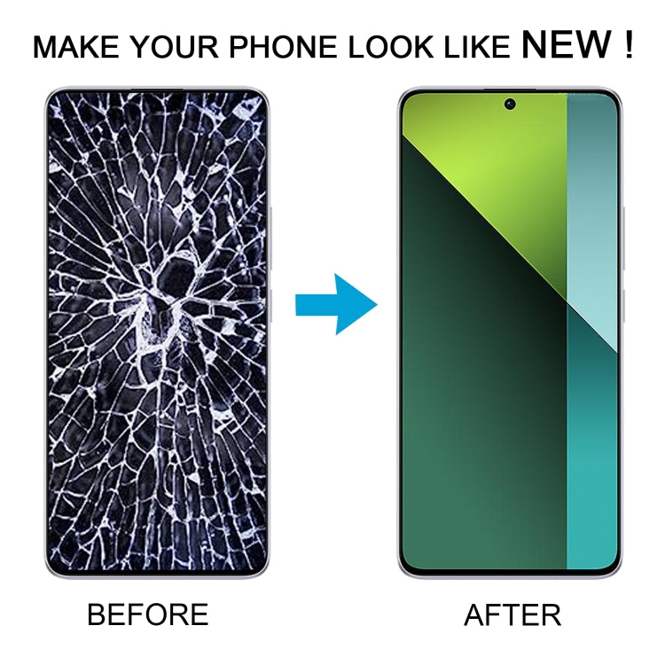 For Xiaomi Poco X6 Original AMOLED Material LCD Screen Digitizer Full Assembly with Frame