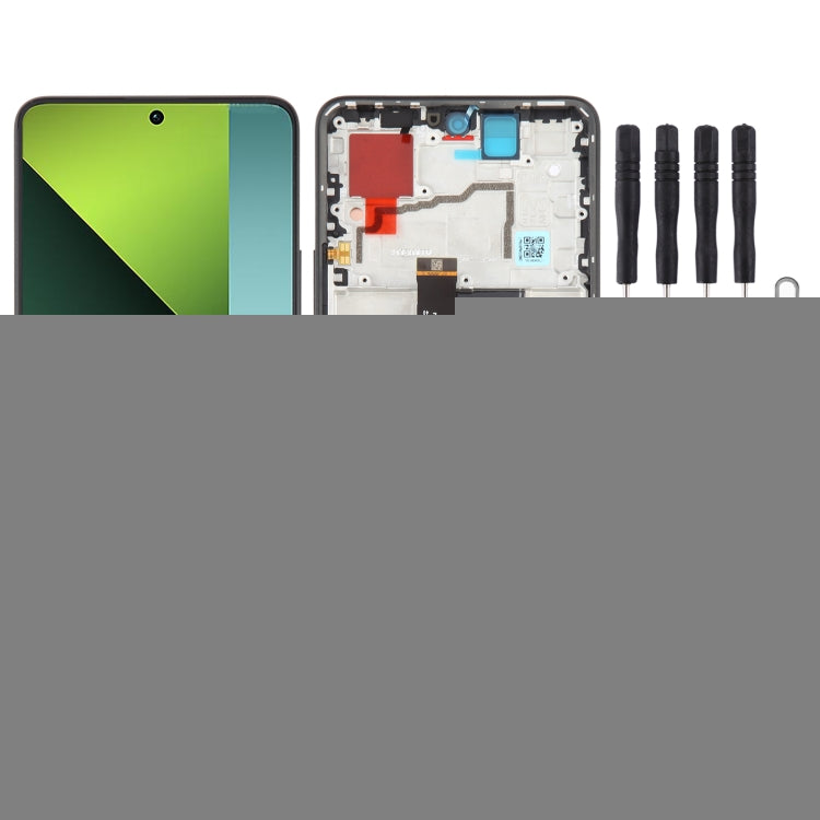 For Xiaomi Redmi Note 13 Pro 5G Original AMOLED Material LCD Screen Digitizer Full Assembly with Frame, For Xiaomi Redmi Note 13 Pro 5G(Original)