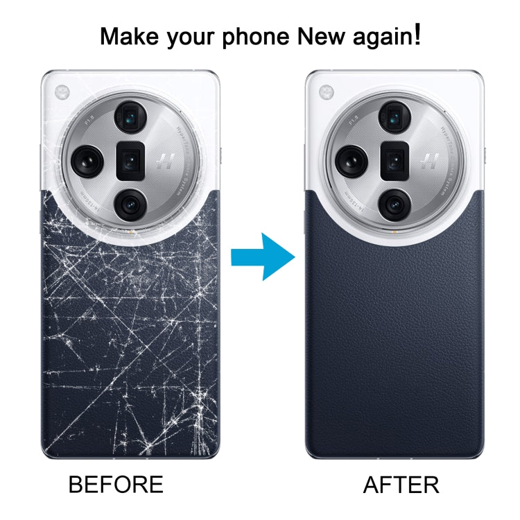 Tapa trasera de batería original con tapa para lente de cámara para OPPO Find X7 (original)