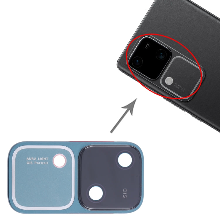 Cache objectif d'appareil photo d'origine pour Vivo V30, pour Vivo V30 (original), pour Vivo V30 (original)