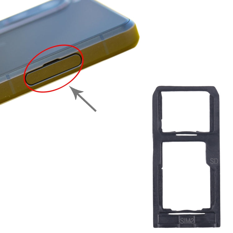 Tiroir pour carte SIM et carte Micro SD d'origine pour Sony Xperia 5 III (Original)