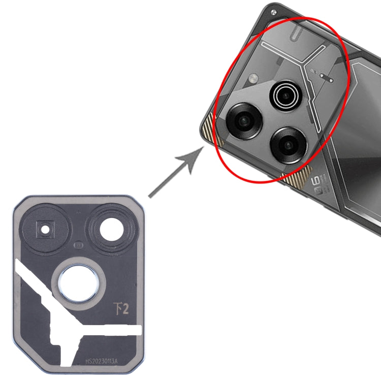 For Tecno Pova 6 Original Rear Camera Frame