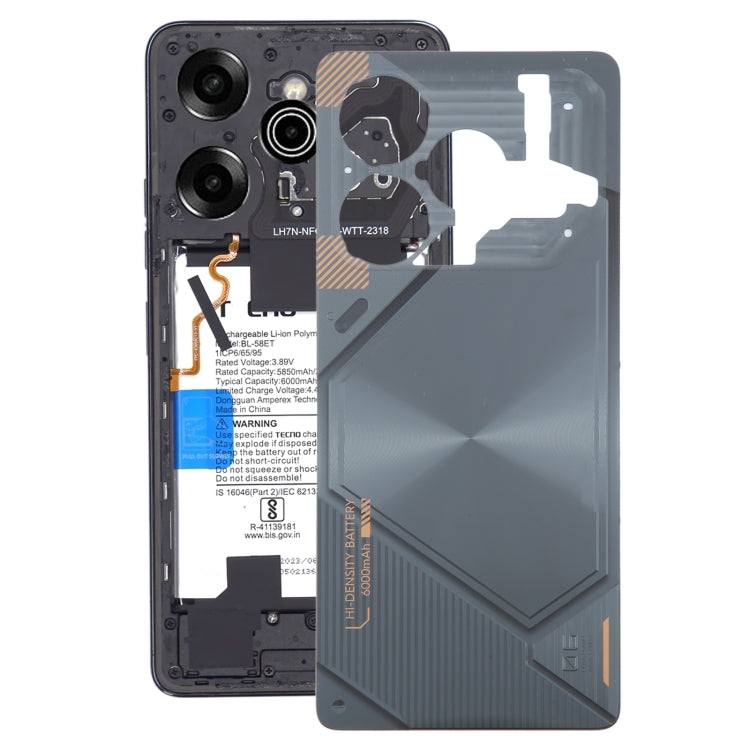 Cache arrière d'origine pour Tecno Pova 6 Pro, pour Tecno Pova 6 Pro (Original)