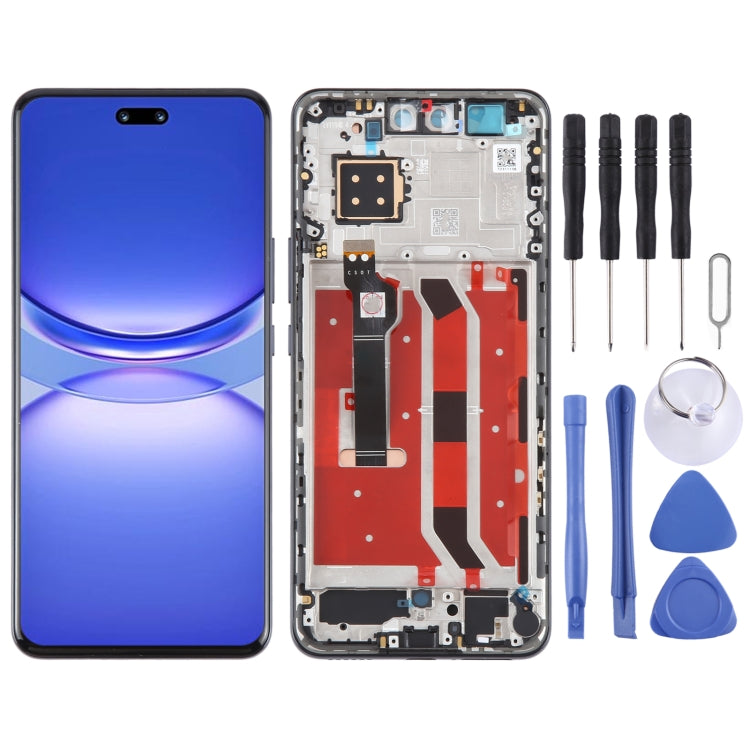 Pantalla LCD original para Huawei Nova 12 Pro, ensamblaje completo con digitalizador y marco.
