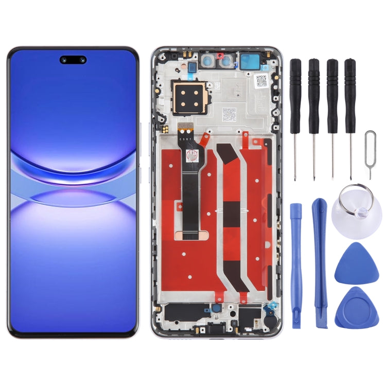 Pantalla LCD original para Huawei Nova 12 Pro, ensamblaje completo con digitalizador y marco.