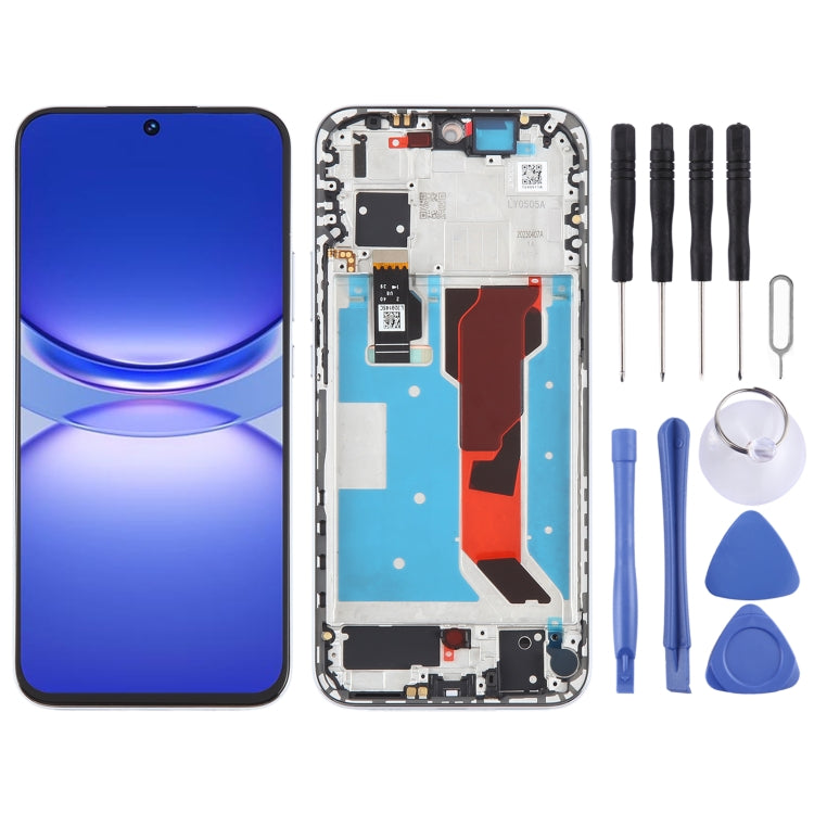 For Huawei nova 12 Lite Original LCD Screen Digitizer Full Assembly with Frame
