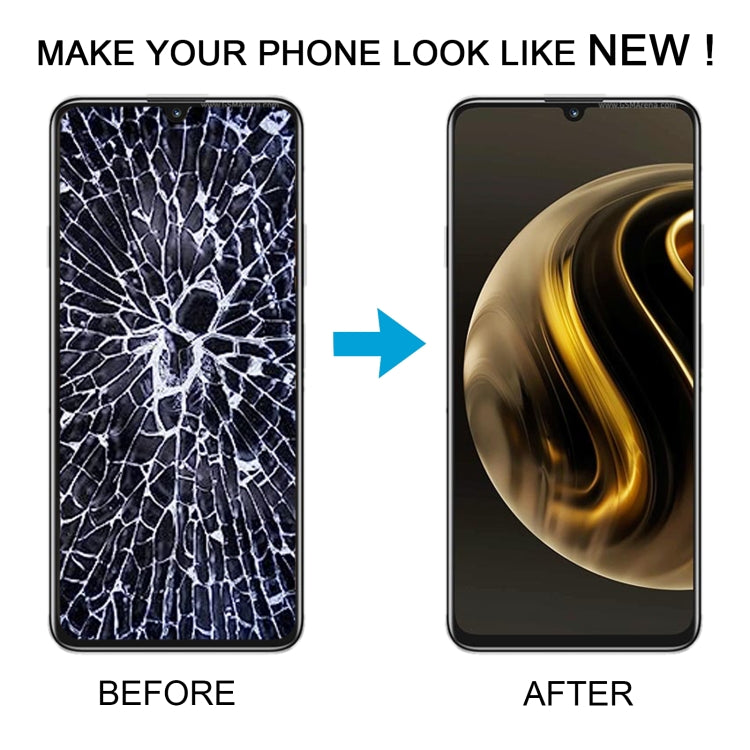 For Huawei Nova Y72 Original LCD Screen Digitizer Full Assembly with Frame