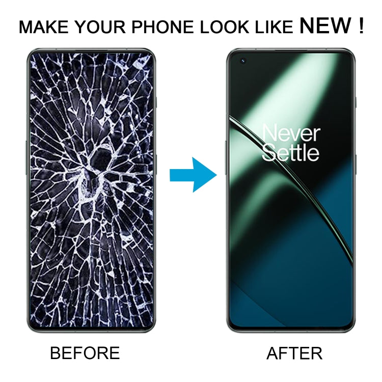 For OnePlus 11 PHB110 CPH2449 CPH2447 Original AMOLED LCD Screen Digitizer Full Assembly with Frame