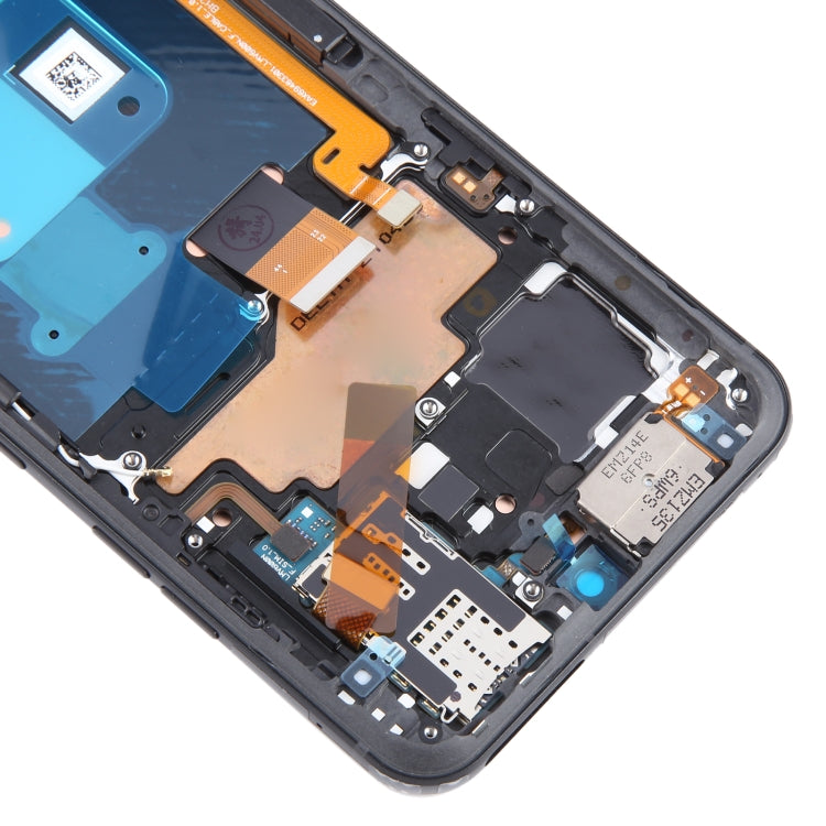 For LG V60 ThinQ US Version Original LCD Screen Digitizer Full Assembly with Frame, For LG V60 ThinQ US Version(Original)