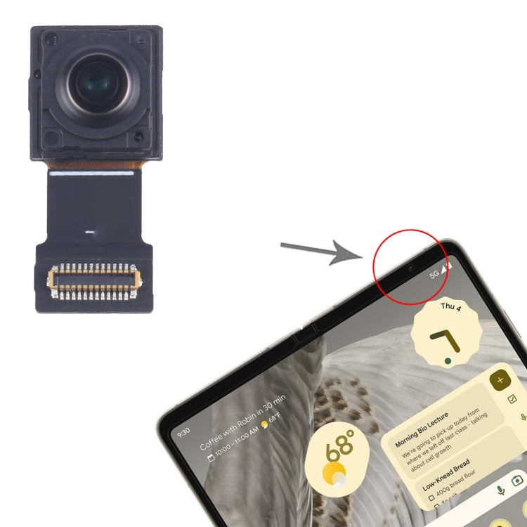 For Google Pixel Fold Original Main Front Facing Camera