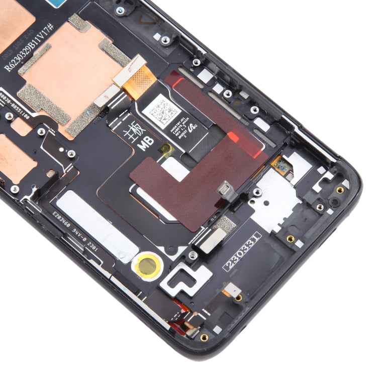 For Asus ROG Phone 7 / 7 Ultimate AMOLED Original LCD Screen Digitizer Full Assembly with Frame