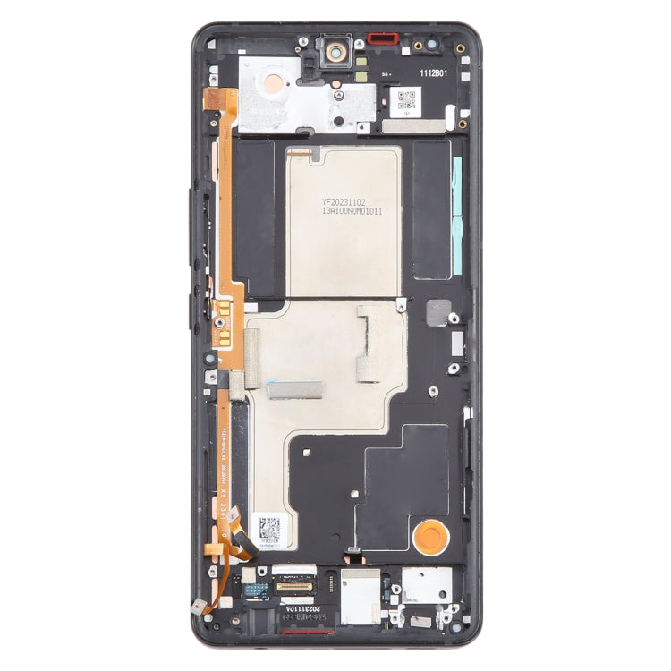 For Asus ROG Phone 8 Pro 5G AI2401 AMOLED Original LCD Screen Digitizer Full Assembly with Frame