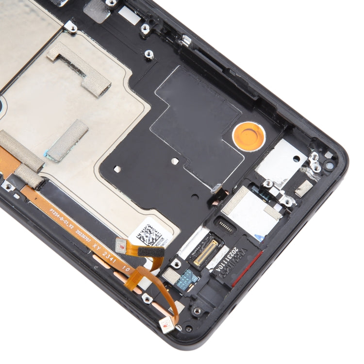 For Asus ROG Phone 8 Pro 5G AI2401 AMOLED Original LCD Screen Digitizer Full Assembly with Frame
