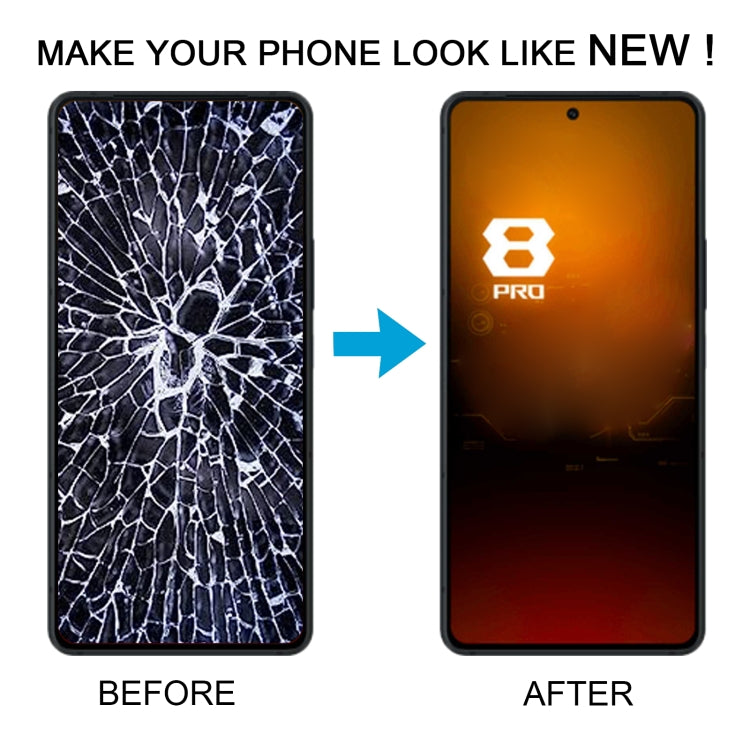 For Asus ROG Phone 8 Pro 5G AI2401 AMOLED Original LCD Screen Digitizer Full Assembly with Frame