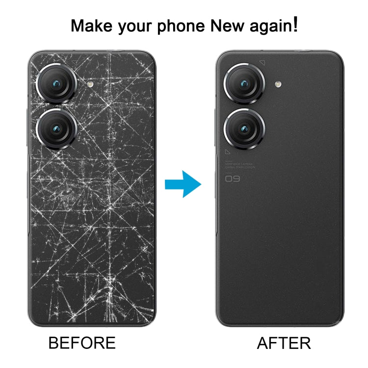 For Asus Zenfone 9 AI2202 Original Battery Back Cover with Camera Lens Cover