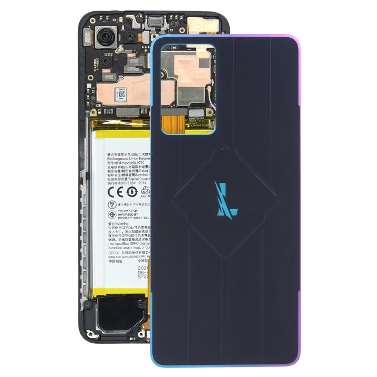 For OPPO Reno7 Pro 5G Original Glass Battery Back Cover, For OPPO Reno7 Pro 5G(Original)