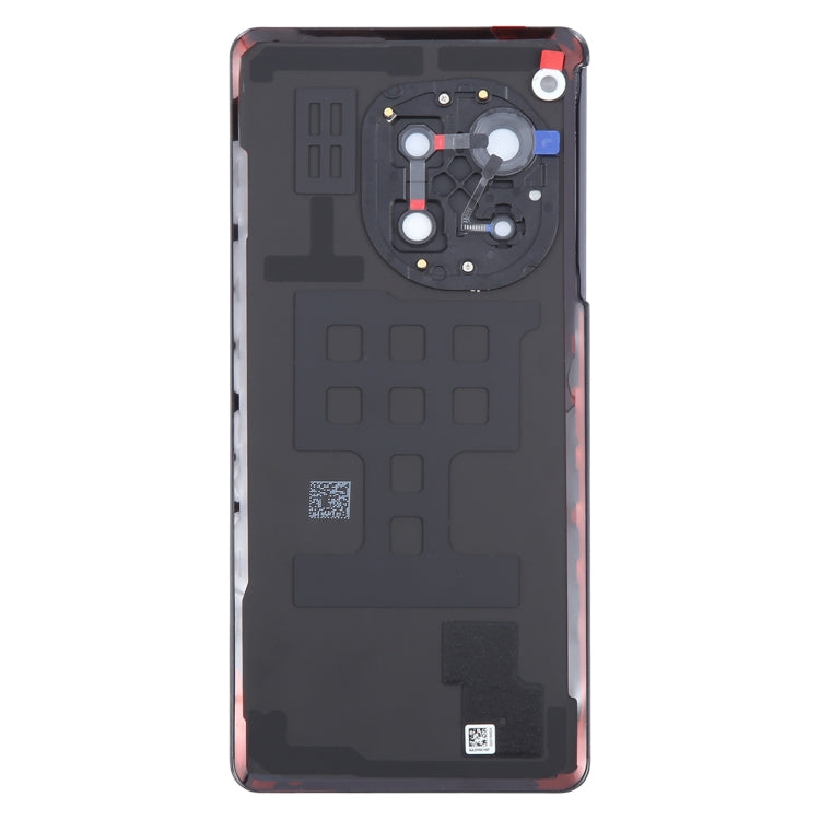 For OnePlus 12R CPH2609 CPH2585 Original Glass Battery Back Cover with Camera Lens, For OnePlus 12R(Original), For OnePlus 12R (Original)