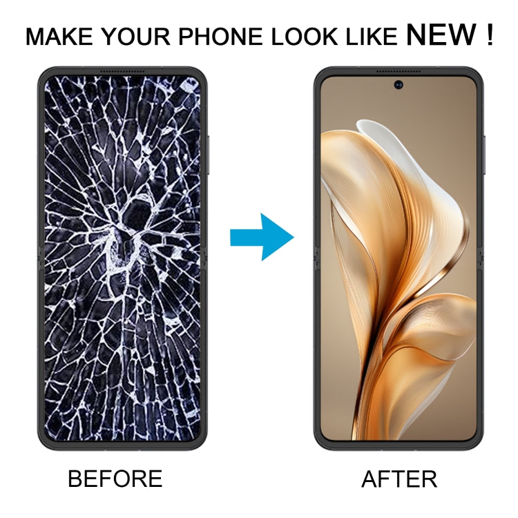 For ZTE nubia Flip NX724J OLED LCD Screen with Digitizer Full Assembly