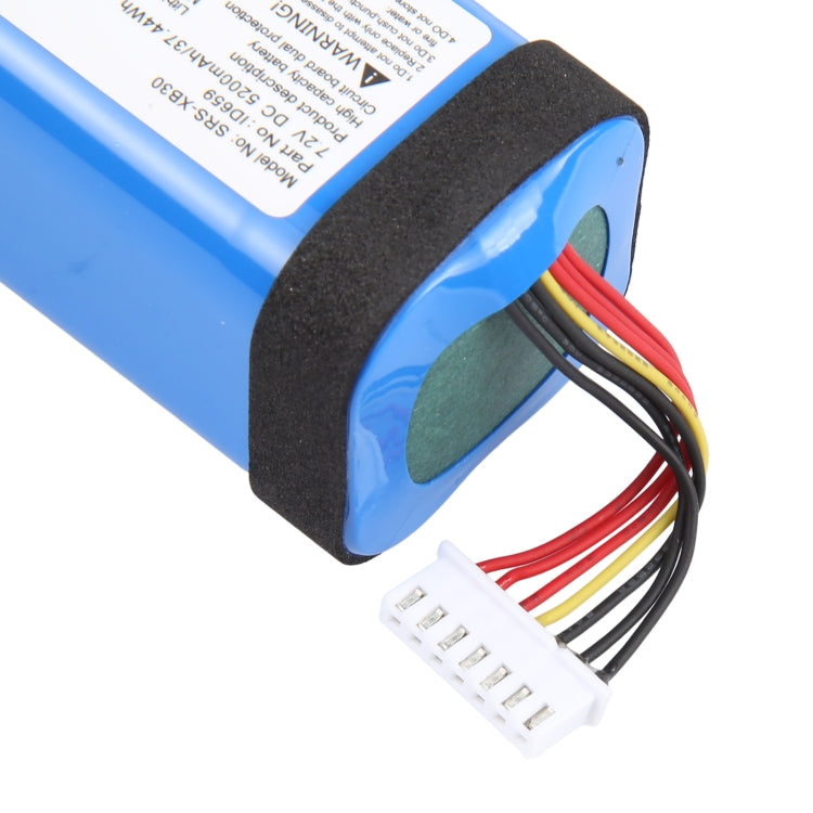 7.2V 5200mAh ID770 ID659 Battery Replacement For Sony SRS-XB40 SRS-XB41 SRS-XB3 SRS-XB30