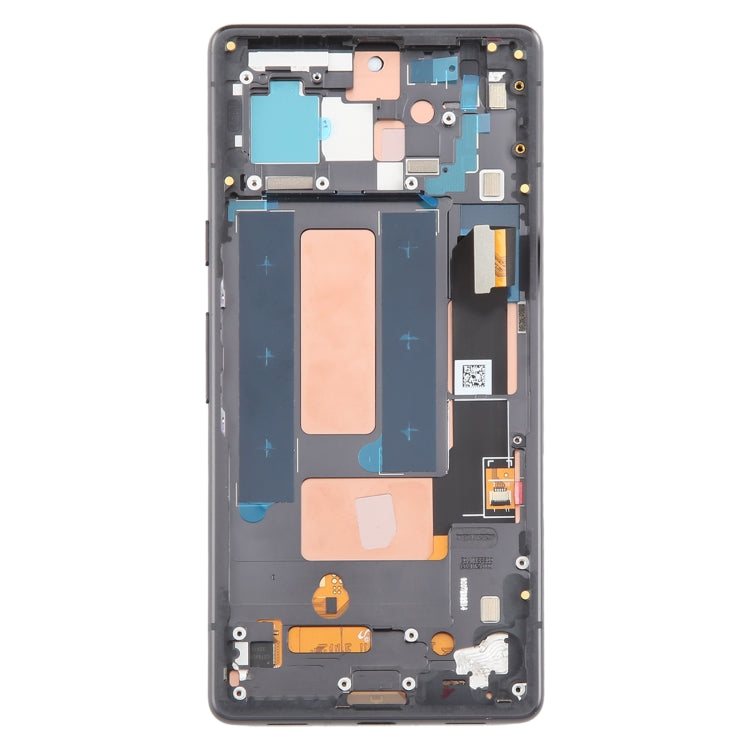 Écran LCD OLED complet avec châssis pour Google Pixel 7A G82U8 (bleu)